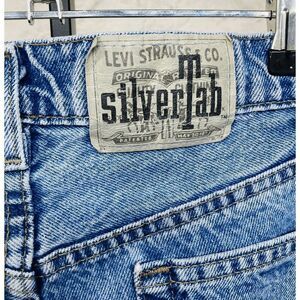 Levi’s Silvertab Relaxed Jeans 33x34 Medium Wash Made In USA Baggy Vintage